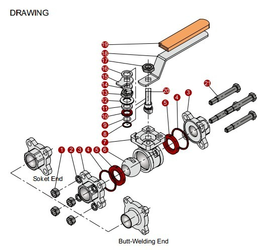 Pc Ball Valve With New Type Mounting Pad Group Buy Piece Ball