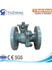 DIN SS Flange Ball Valve with Mounting Pad