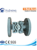 DIN SS Flange Ball Valve with Mounting Pad