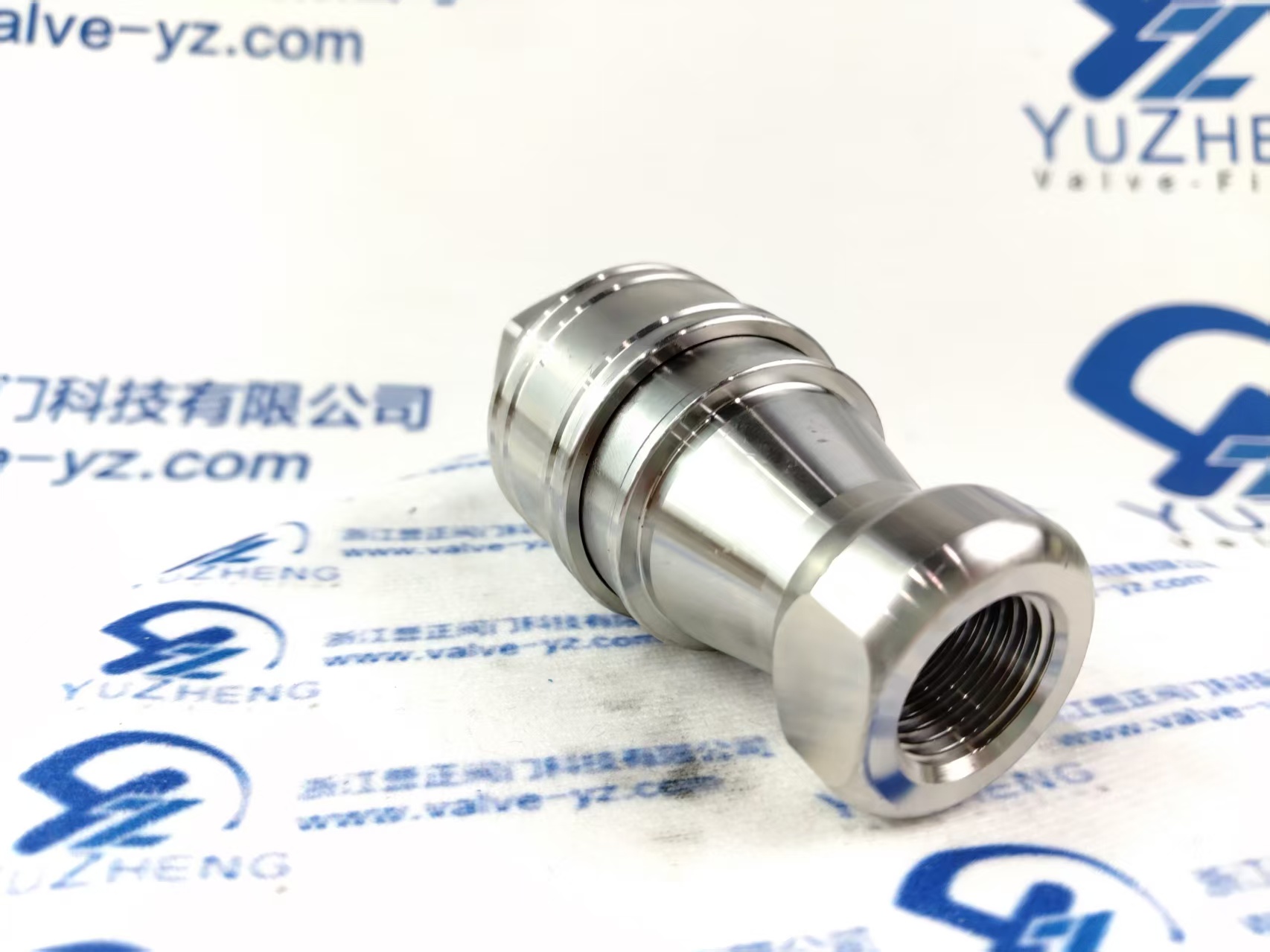Stainless Steel Hydraulic Quick Coupling / Quick Disconnect Coupler