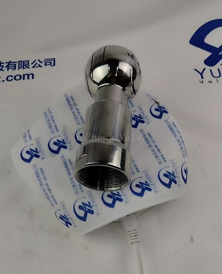Sanitary Rotating Threaded Cleaning Ball