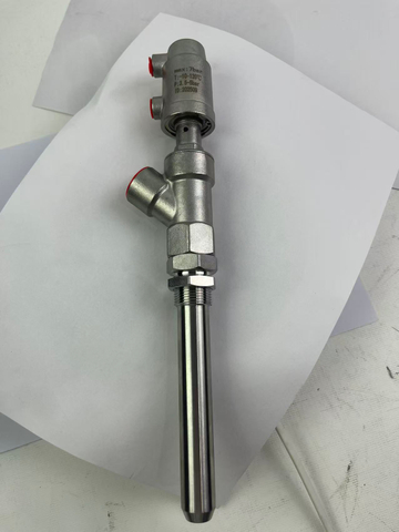 New Filling Valve with Extended Stem Pneumatic Angle Seat Valve