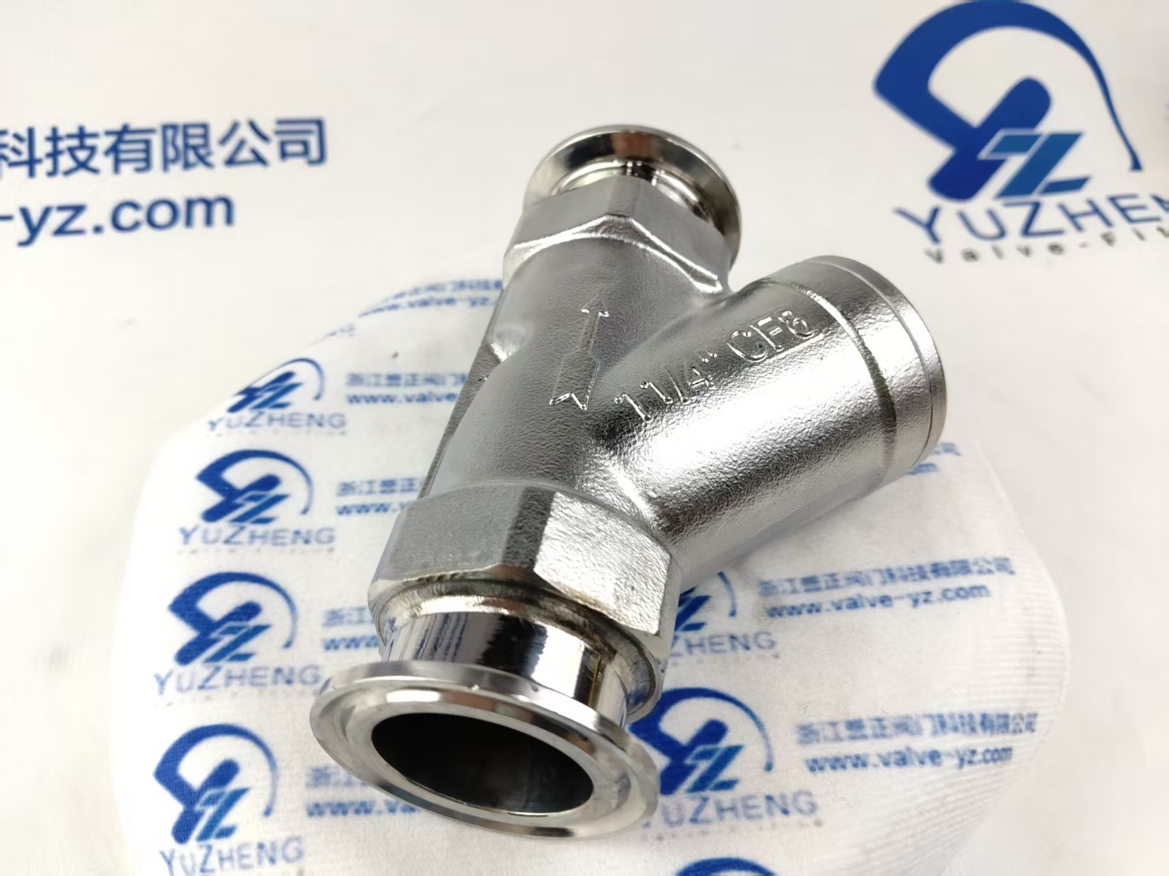 Sanitary Tri-clamp Y Strainer / Y-type Filter