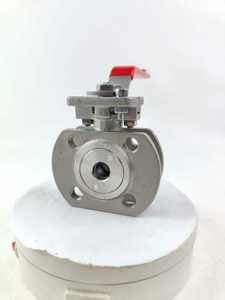 Stainless Steel V-Port Wafer Flanged Ball Valve