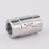 Stainless Steel Female Thread Straight Check Valve