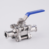 3-Piece Sanitary Tri-Clamp Ball Valve