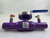 Fully Welded Ball Valve V-shaped Ball with Dial