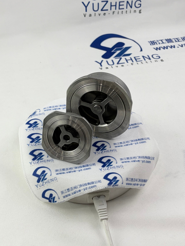 DIN H71W Stainless Steel Disc Type Wafer Four-corner Check Valve