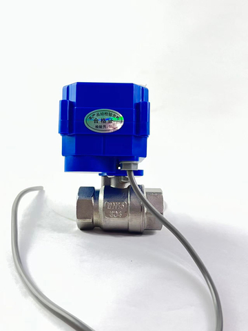 Small Size Thread Ball Valve Electric Actuator
