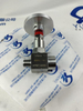 Internal and external thread needle valve