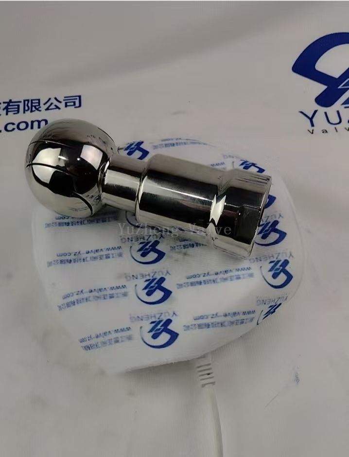 Sanitary Rotating Threaded Cleaning Ball