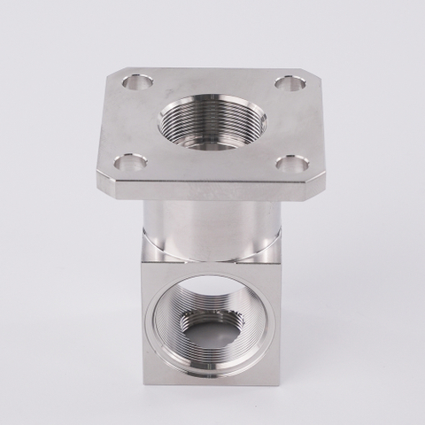 Stainless Steel High Platform 3-Way Valve Body