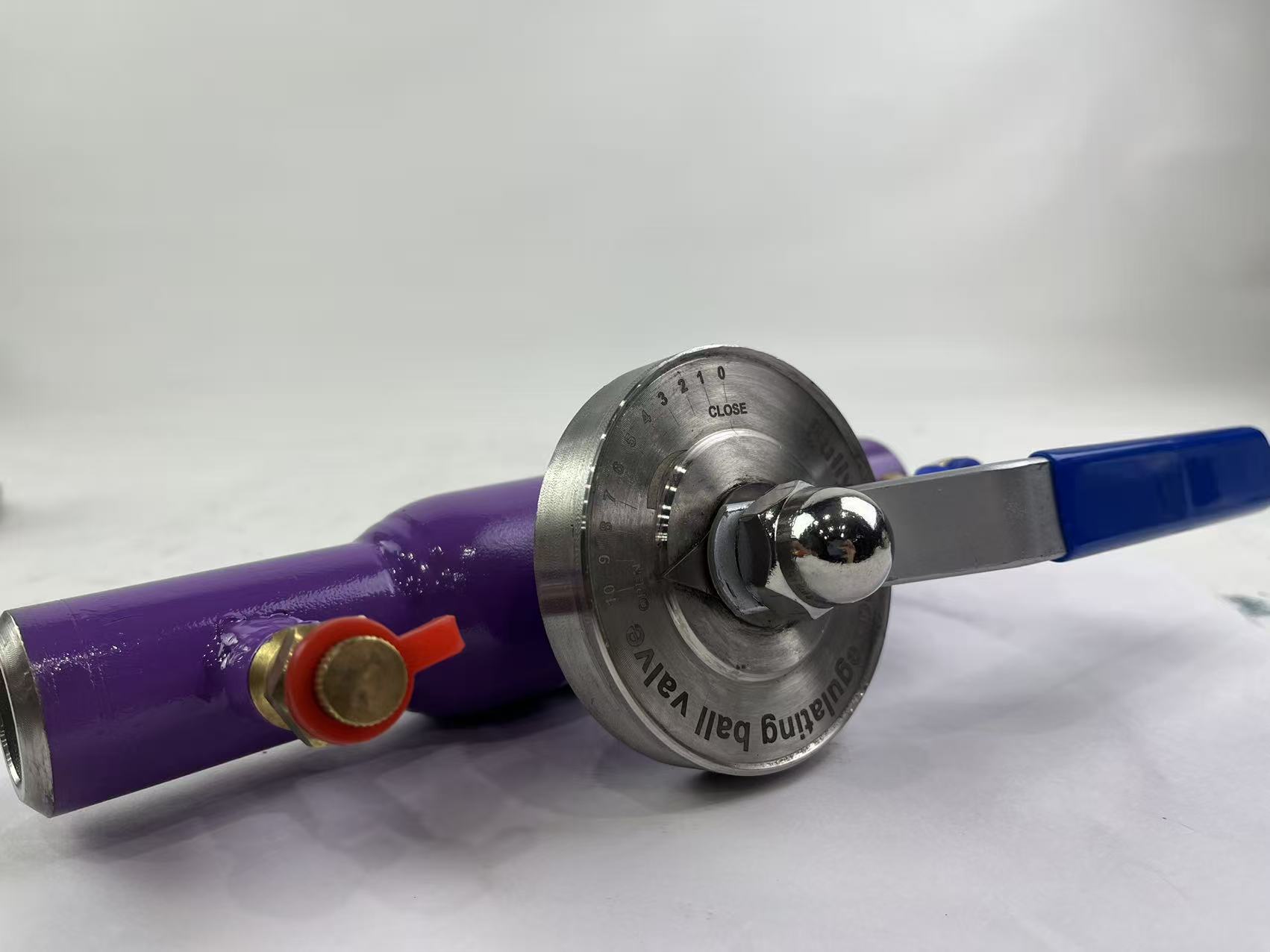Fully Welded Ball Valve V-shaped Ball with Dial
