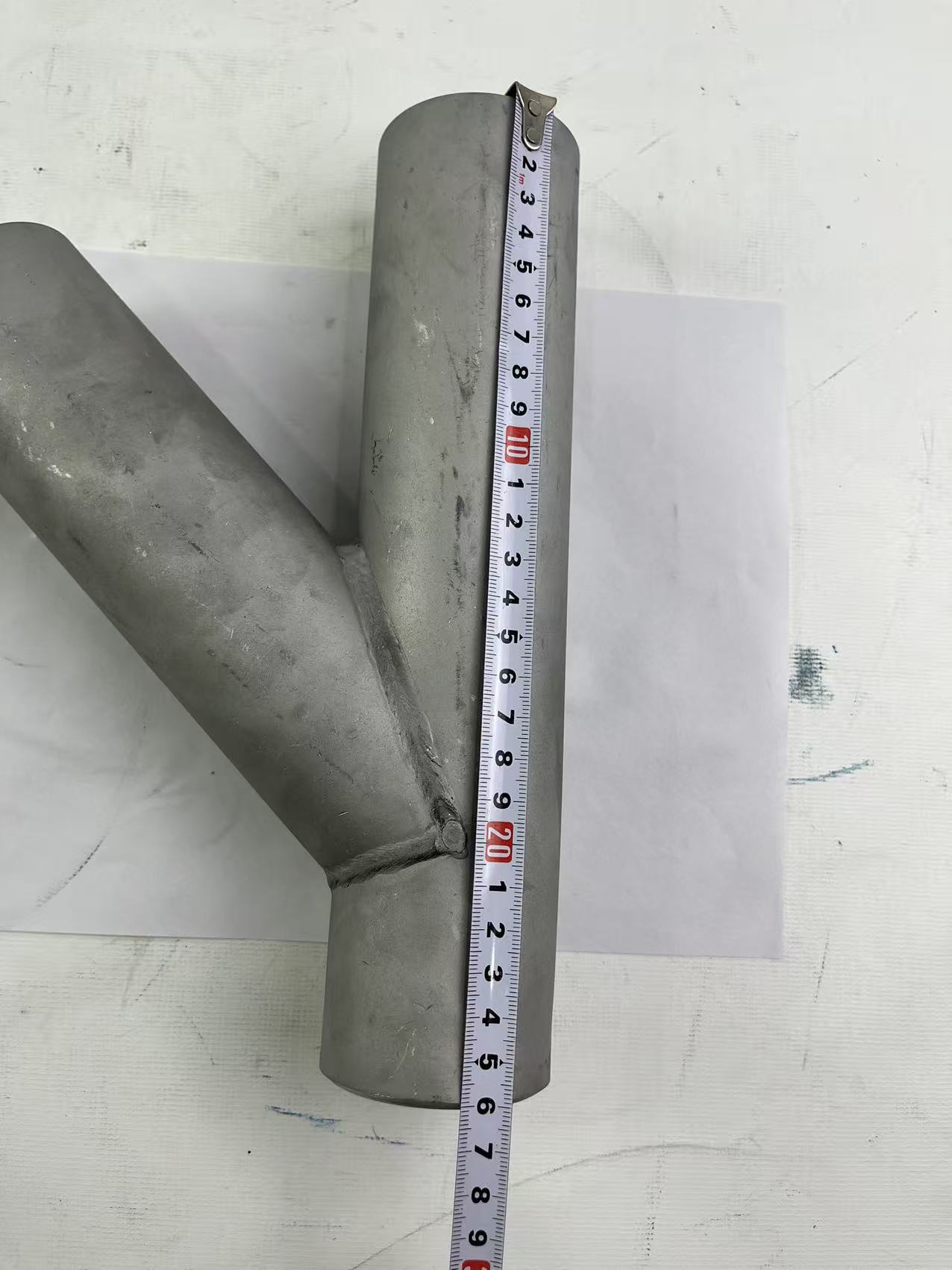 Y-Type Welded Tee Pipe Fitting