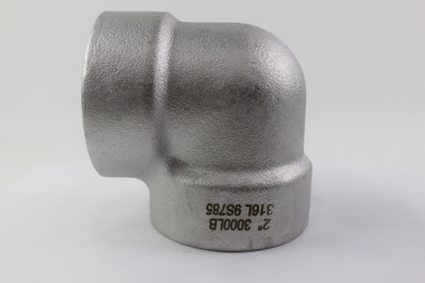 High Pressure Stainless Steel 90° Elbow