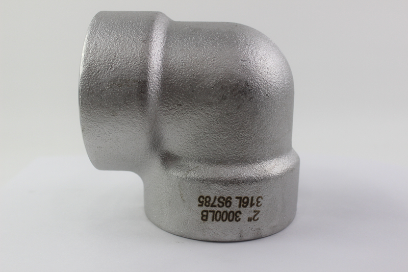 High Pressure Stainless Steel 90° Elbow