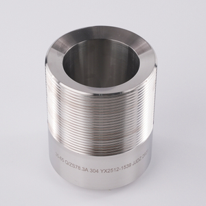 SS304 High Pressure Thick Wall Male Thread Pipe Nipple