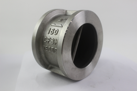 ANSI H77 Stainless Steel Double Disc Wafer Check Valve