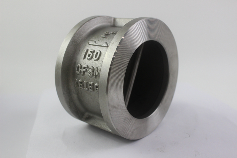 ANSI H77 Stainless Steel Double Disc Wafer Check Valve