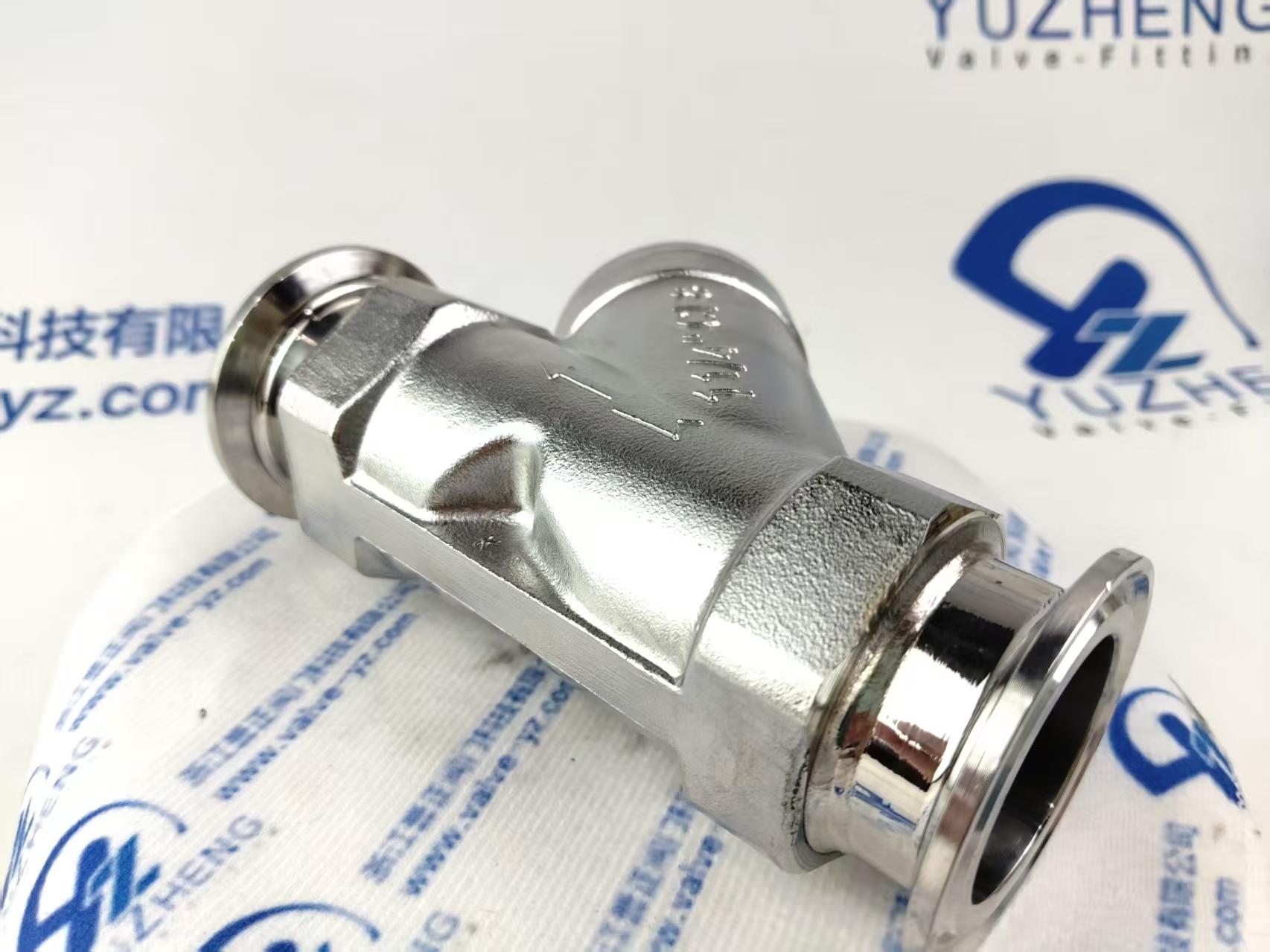 Sanitary Tri-clamp Y Strainer / Y-type Filter