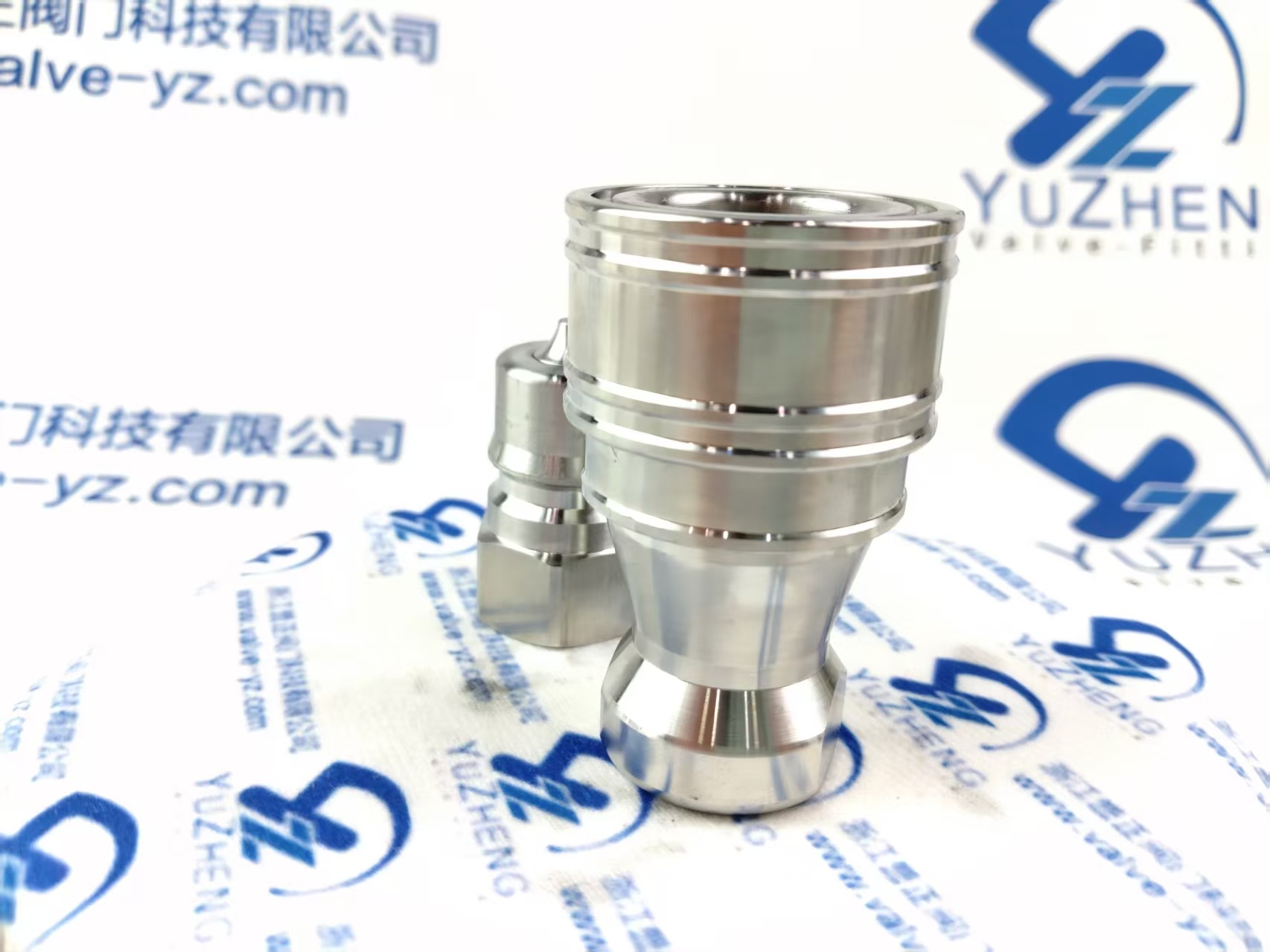 Stainless Steel Hydraulic Quick Coupling / Quick Disconnect Coupler
