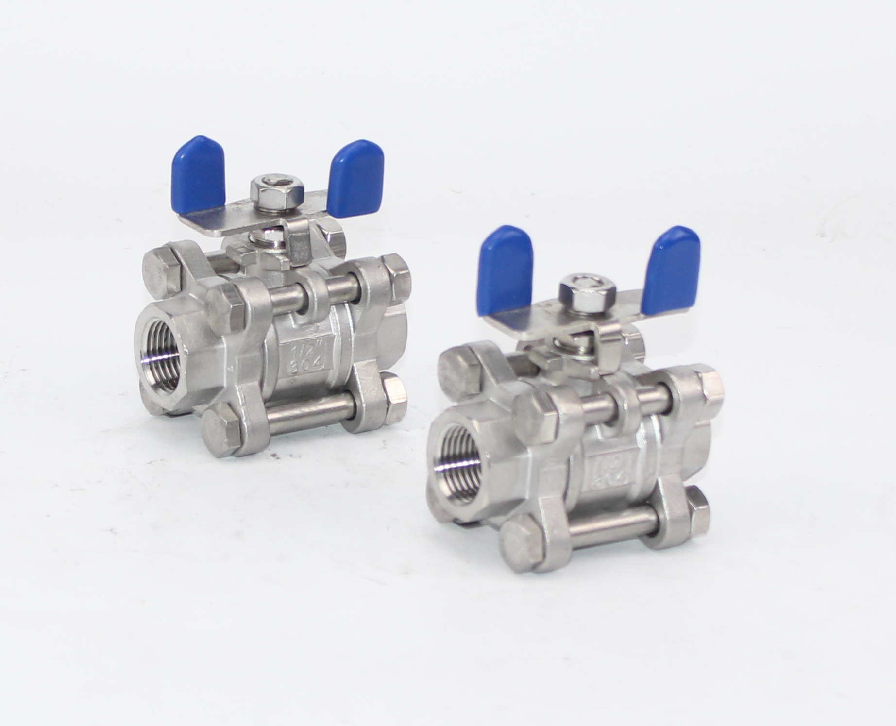 DN20 Industry Stainless Steel 3PC Ball Valve