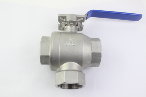 Vertical Three-way Ball Valve