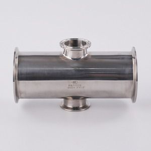 SS304 Sanitary Tri-Clamp Reducing Cross