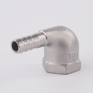 SS304 90° Female Thread Hose Barb Elbow
