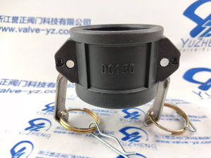 DC150 Type D PP camlock quick coupling