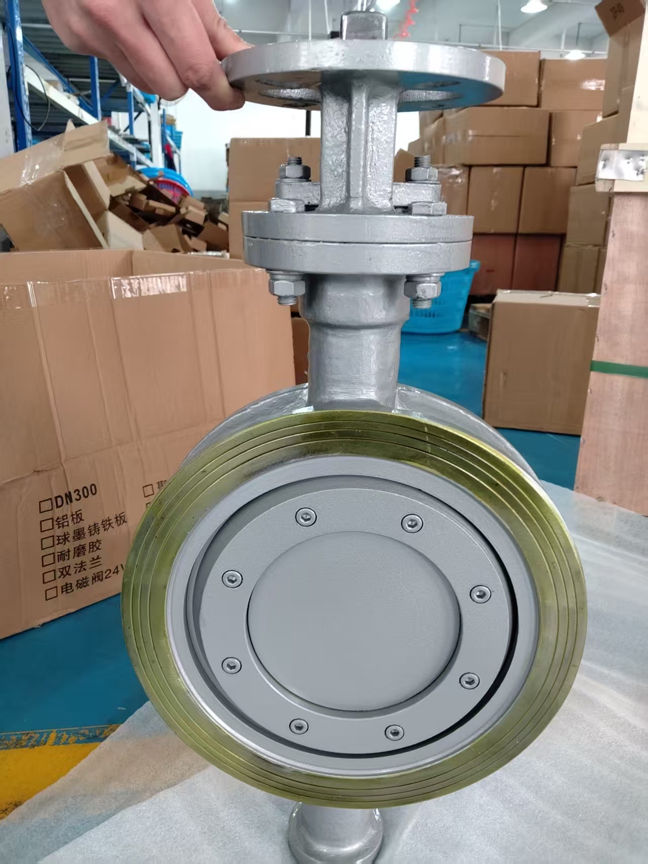 JIS Standard Wafer Metal Hard Seal Butterfly Valve