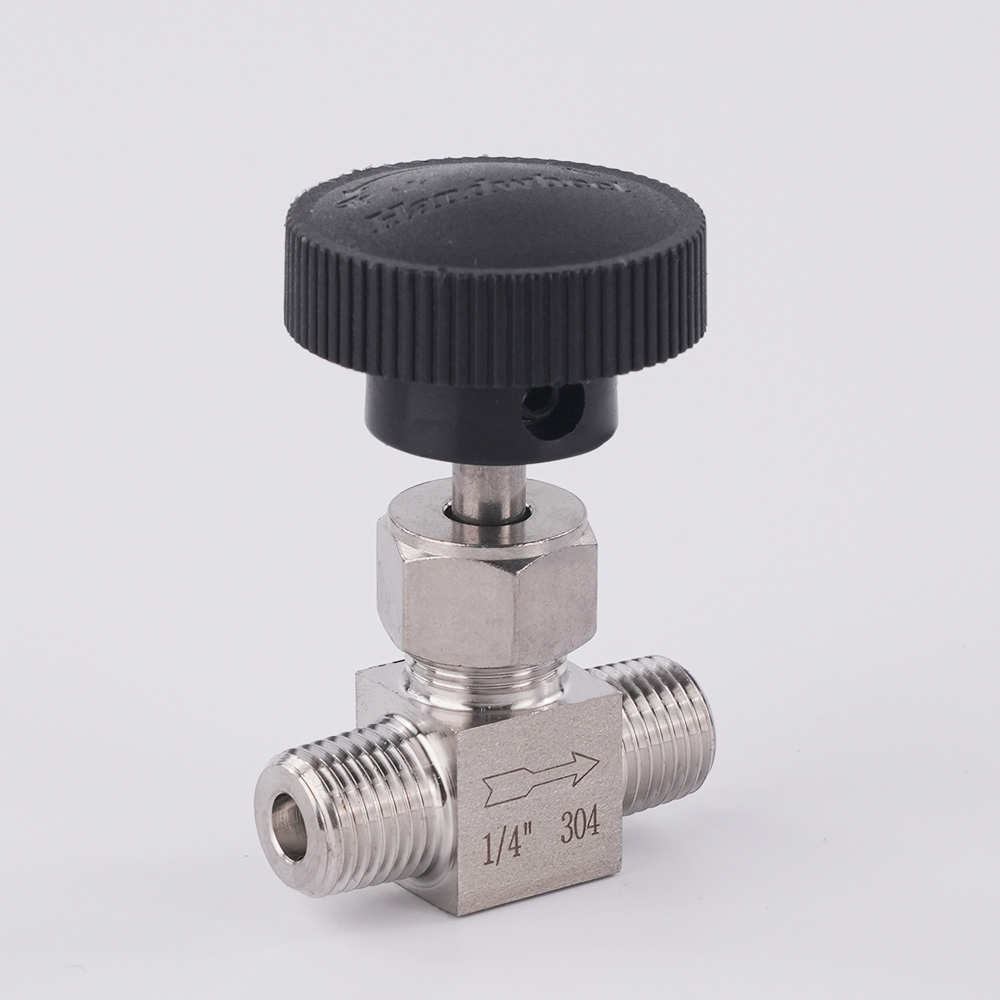 J21W SS304 straight needle valve