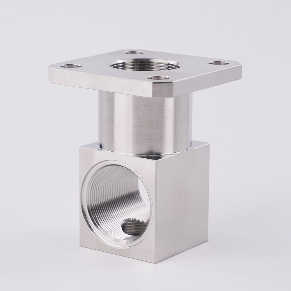 Stainless Steel High Platform 3-Way Valve Body