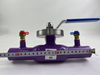 Fully Welded Ball Valve V-shaped Ball with Dial