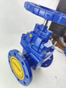Z45X-16q Dark Rod Manual Turbine Cast Iron Flange Gate Valve