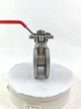 Stainless Steel V-Port Wafer Flanged Ball Valve