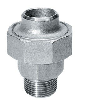 Stainless Steel Thread and Weld End Union