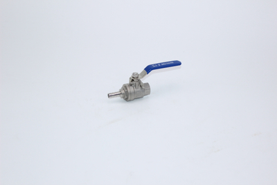 2PC Stainless Steel Thread Ball Valve With Hose Nipple 