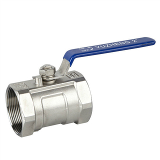 1PC Stainless Steel Reduce Bore Two Way Ball Valves CF8M 1000 WOG