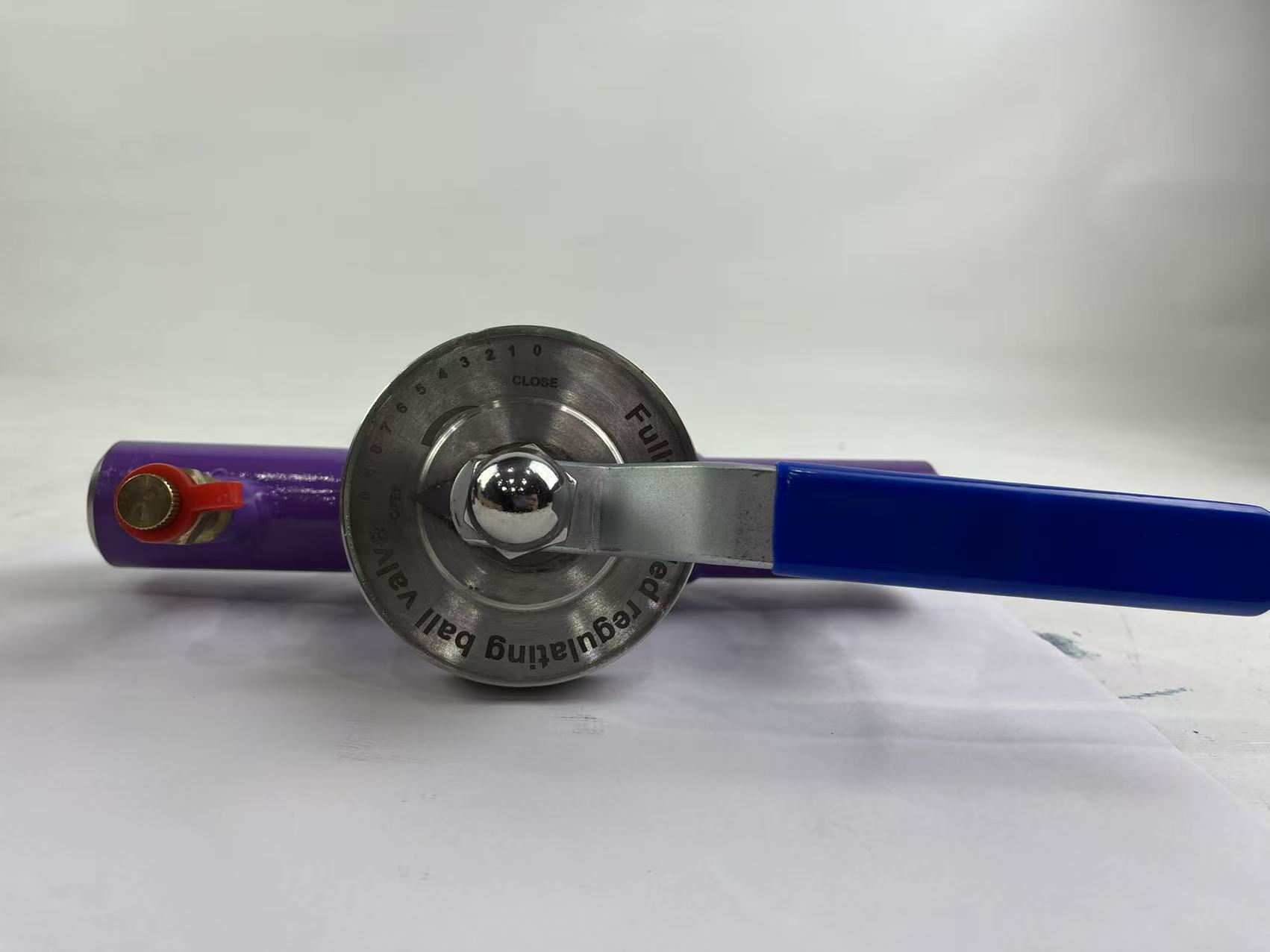 Fully Welded Ball Valve V-shaped Ball with Dial