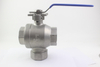 Vertical Three-way Ball Valve