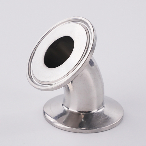 SS304 Sanitary 90° Tri-Clamp Elbow