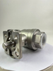 Stainless Steel Threaded Tee Vertical L-type Ball Valve with Mounting Pad