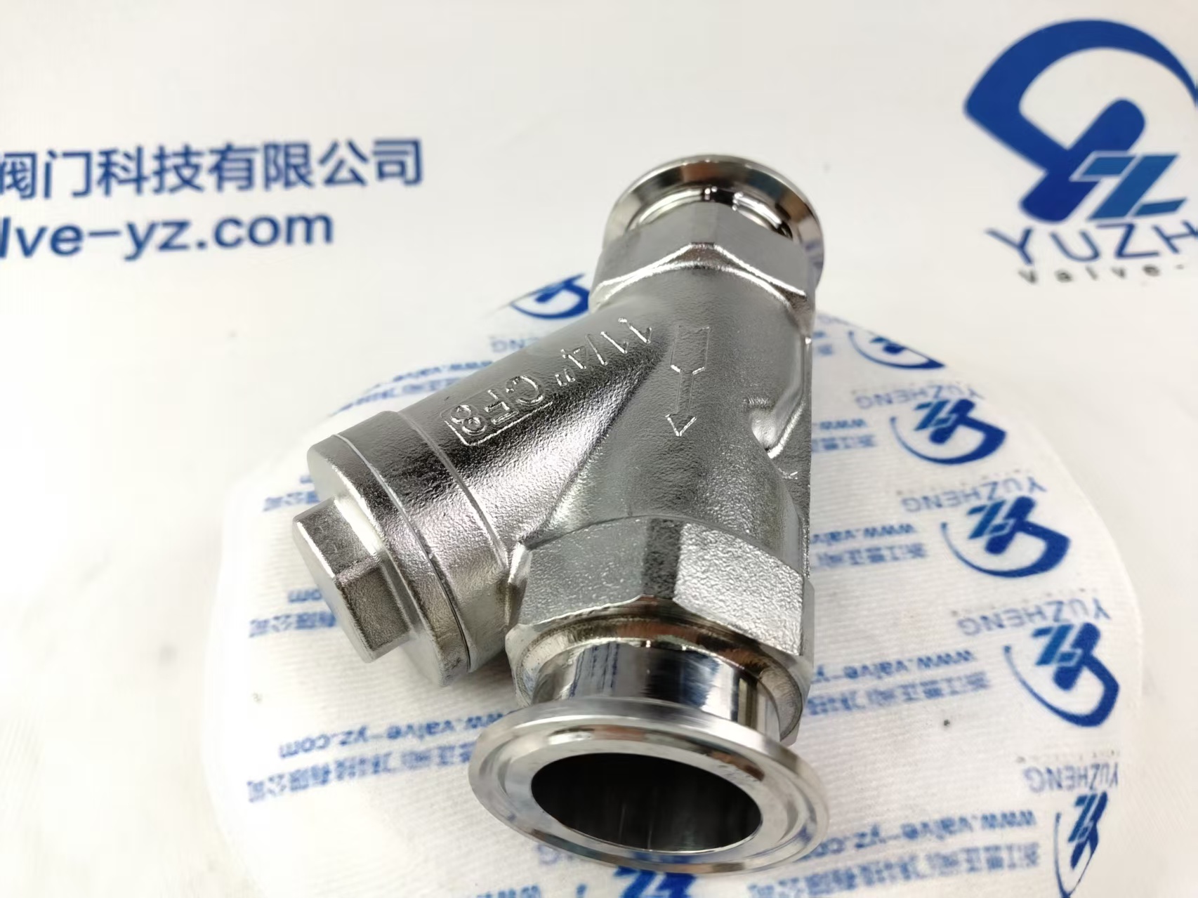 Sanitary Tri-clamp Y Strainer / Y-type Filter