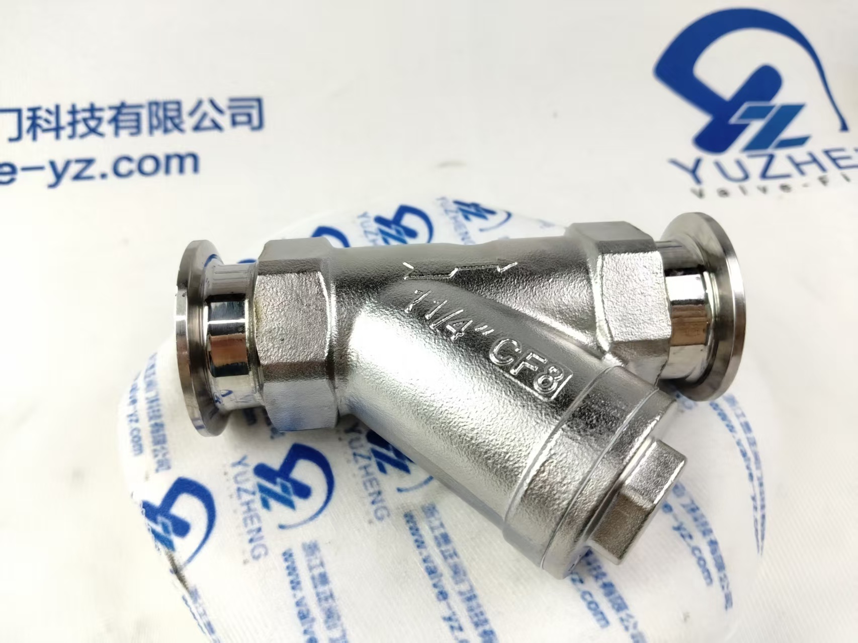 Sanitary Tri-clamp Y Strainer / Y-type Filter