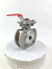 Stainless Steel V-Port Wafer Flanged Ball Valve