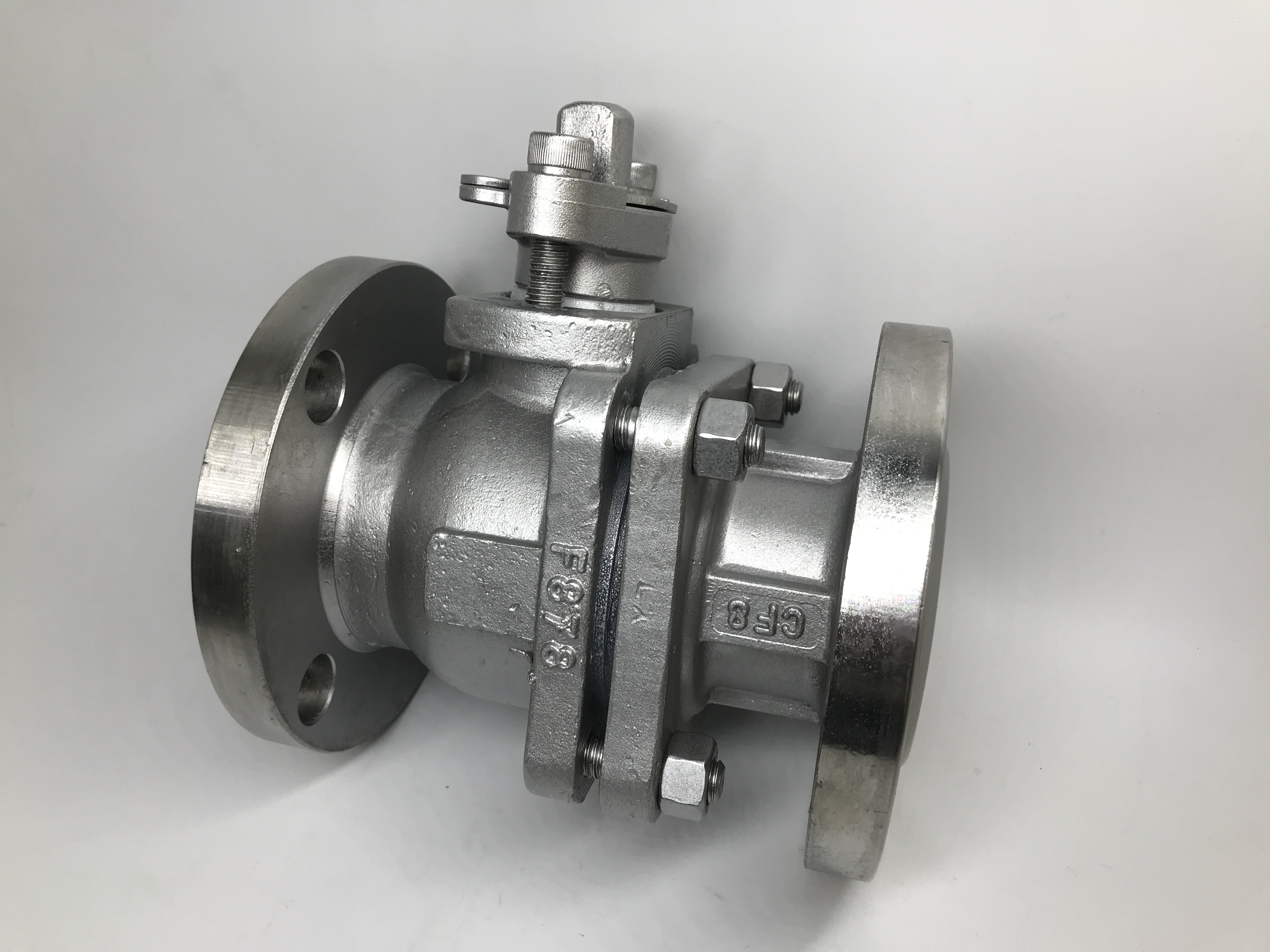 PFA Lined Flanged Ball Valve Stainless Steel