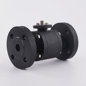 WCB 3-Piece Flanged Ball Valve Body with High Mounting Pad