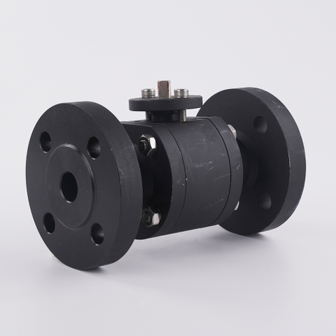 WCB 3-Piece Flanged Ball Valve Body with High Mounting Pad