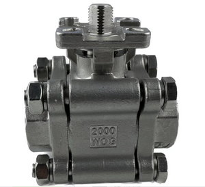 3pc 2000WOG Ball Valve with Pad